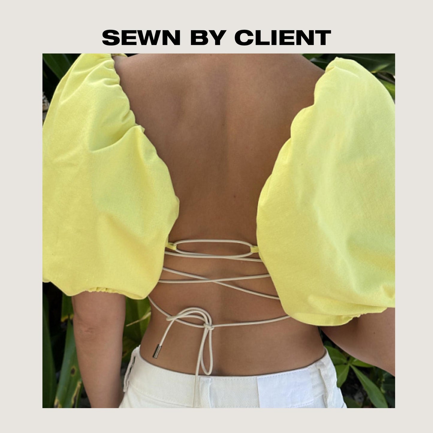 Summer top sewing pattern | Gathered top pattern | Open back top | Linen top pattern | Y2K top sewing pattern | A0, USletter, A4 | XS-XXL