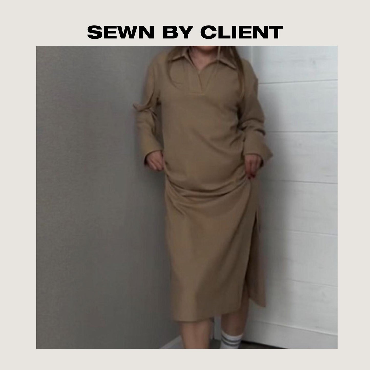 Parma Dress Sewing Pattern | Elegant V-Neck Dress | US 6-16