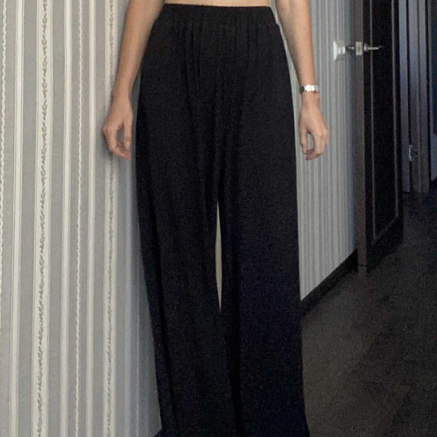 Wide-Leg Trousers Sewing Pattern | Straight Silhouette | XS-XXL