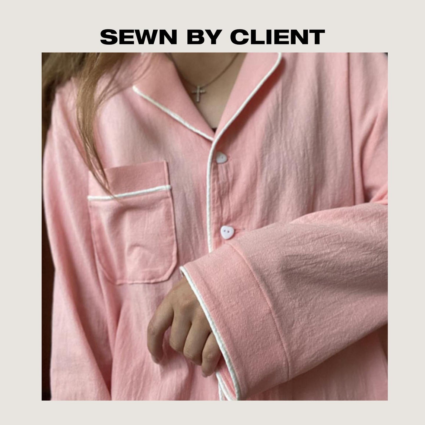 Sleep Shirt Sewing Pattern | Bridesmaid Pajama Shirt | Women's Pajamas | XS-XXL