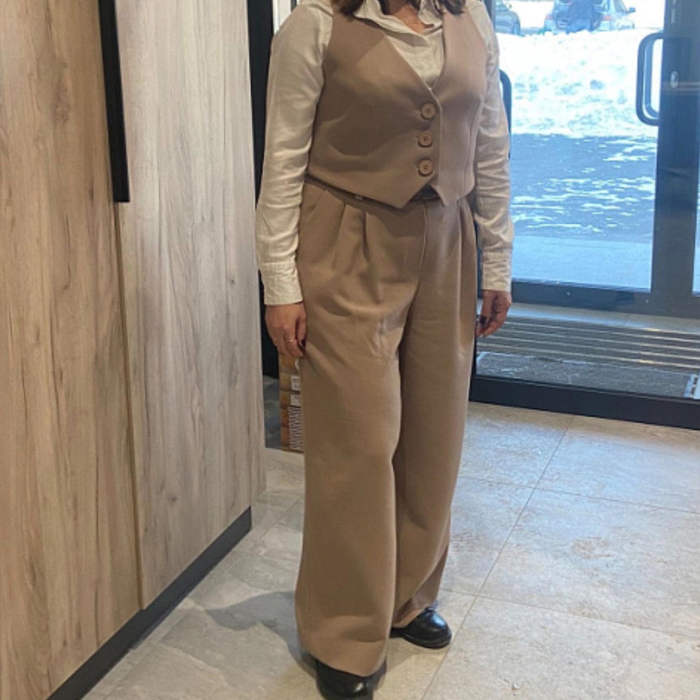 Women's Classic Vest Sewing Pattern | Fitted Buttoned Vest | DIY Tailored Vest PDF | Waistcoat Jacket