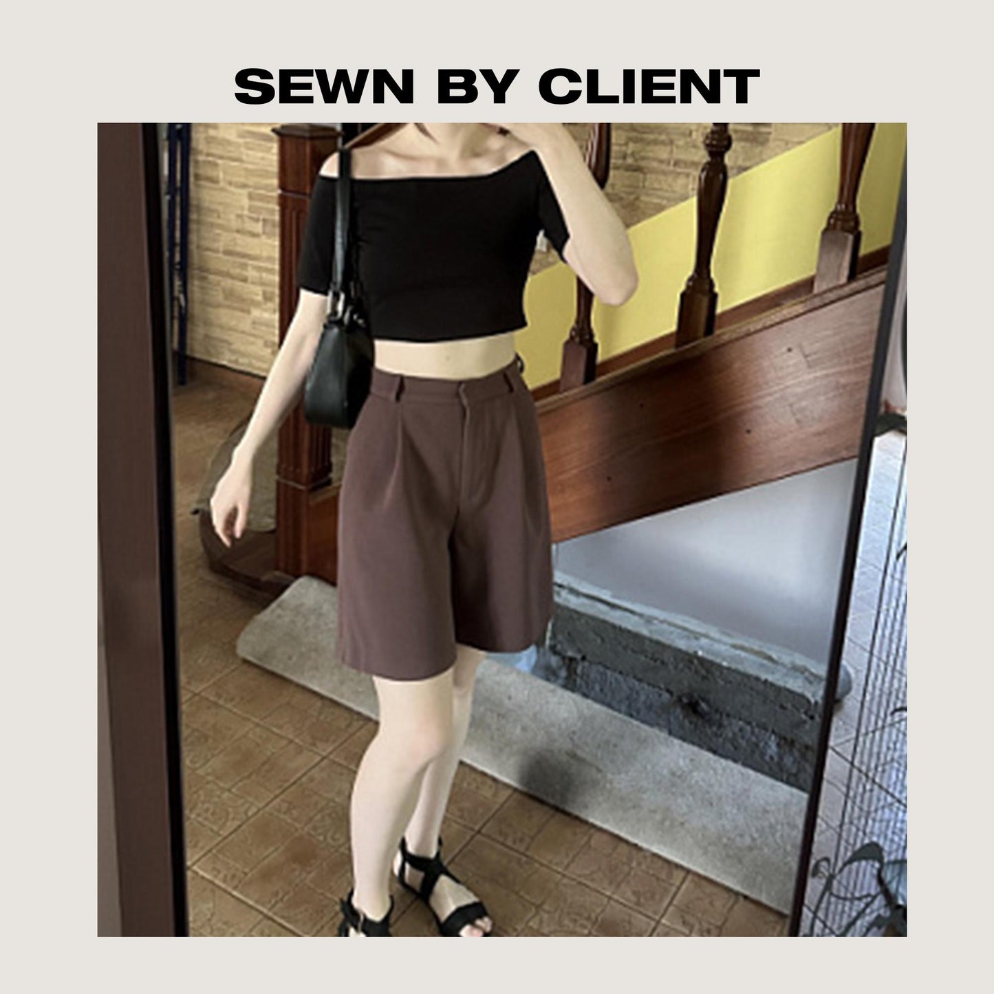 Summer Off-Shoulder Top Sewing Pattern | Fitted Y2K Top | Workout Top | XS-XXL