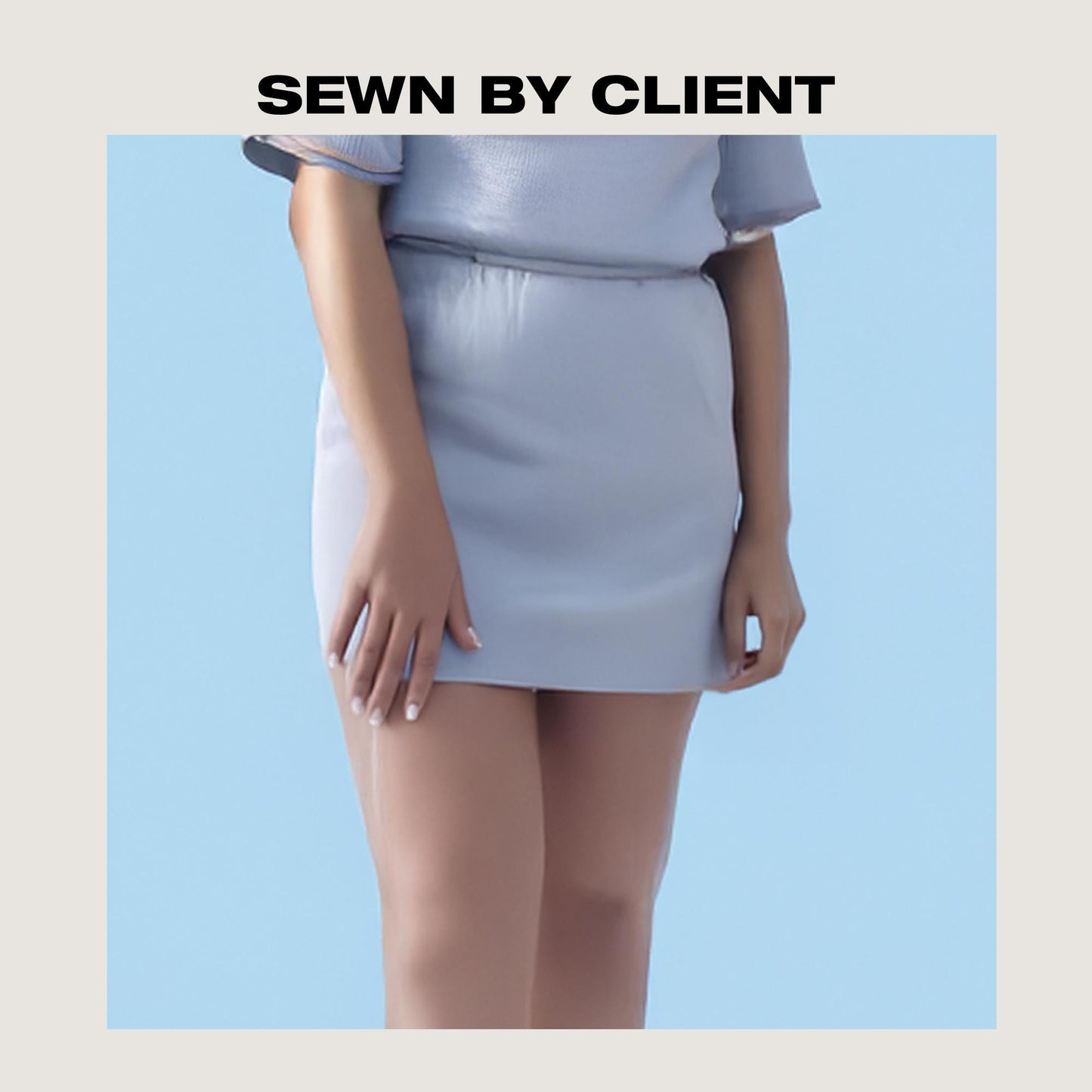 Short A-Line Denim Skirt Sewing Pattern | High Waist Skirt Pattern | A-line Skirt | Linen skirt | Beginner | US 6-16 | A4, Letter, Plotter