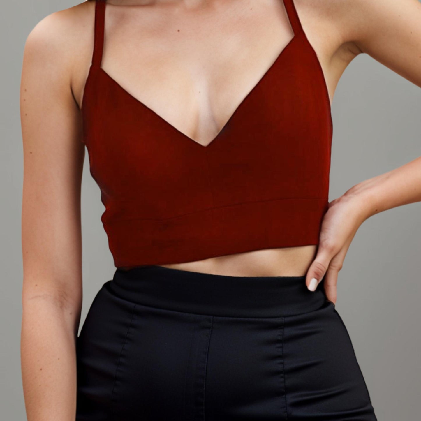 Summer top sewing pattern | Top with elastic band | Linen top pattern | Y2K top sewing pattern | Workout top | A0, USletter, A4 | XS-XXL