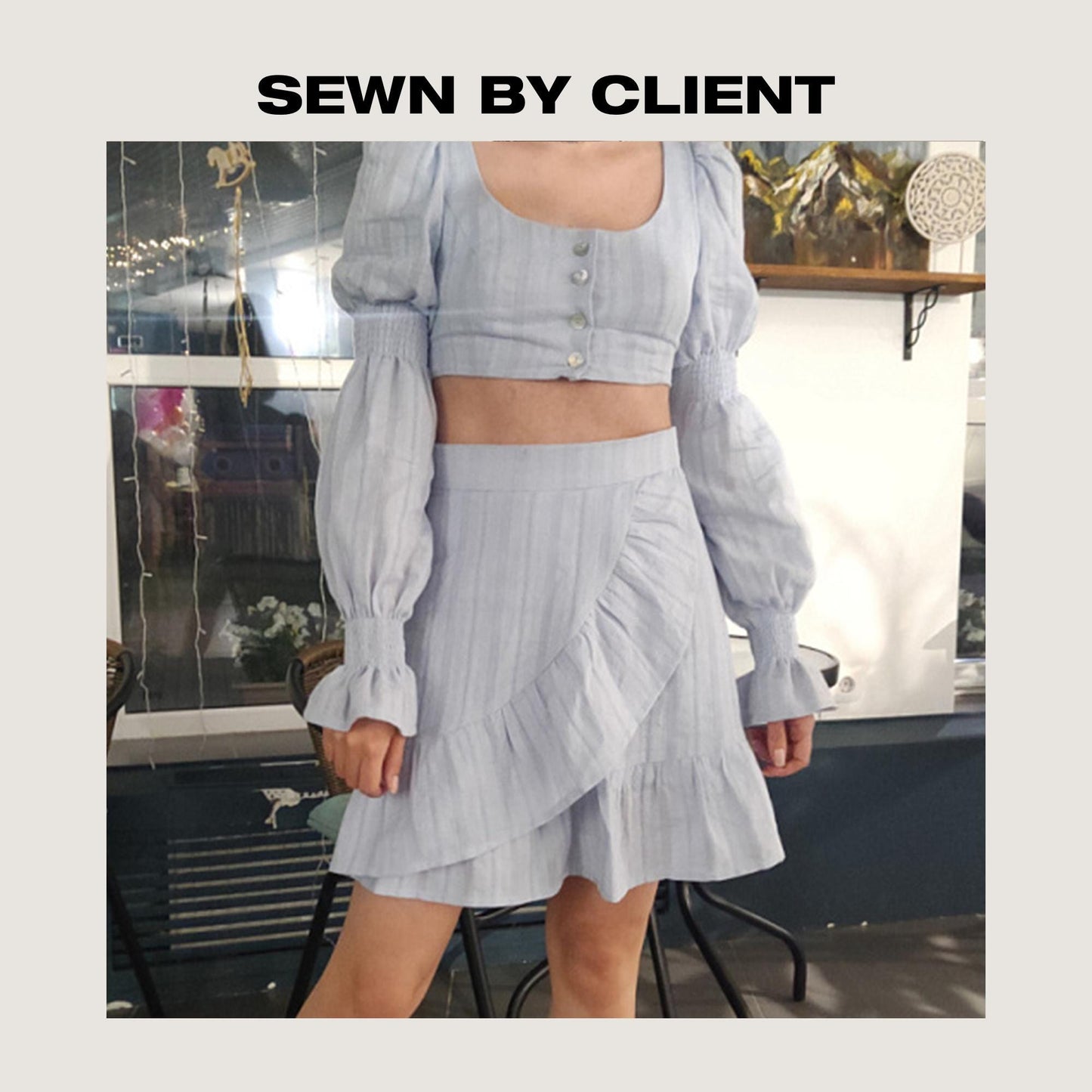 Mini skirt Camilla - PDF sewing pattern