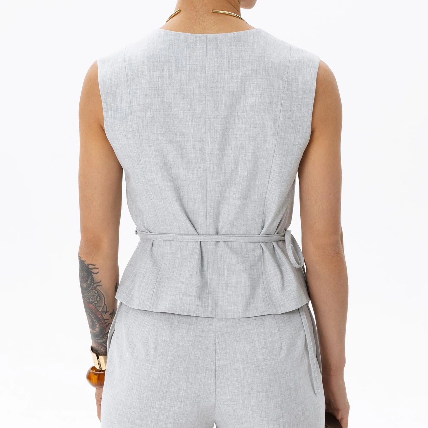 Women's Classic Vest Sewing Pattern | Summer Vest pattern | DIY Tailored Vest pdf | Women Waistcoat Jacket | Plotter, USletter, A4 | XS-XXL