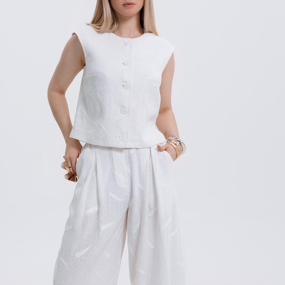 ✨ Button Top Sewing Pattern | Top | XS–XXL (US 2–12 / EU 34–44)