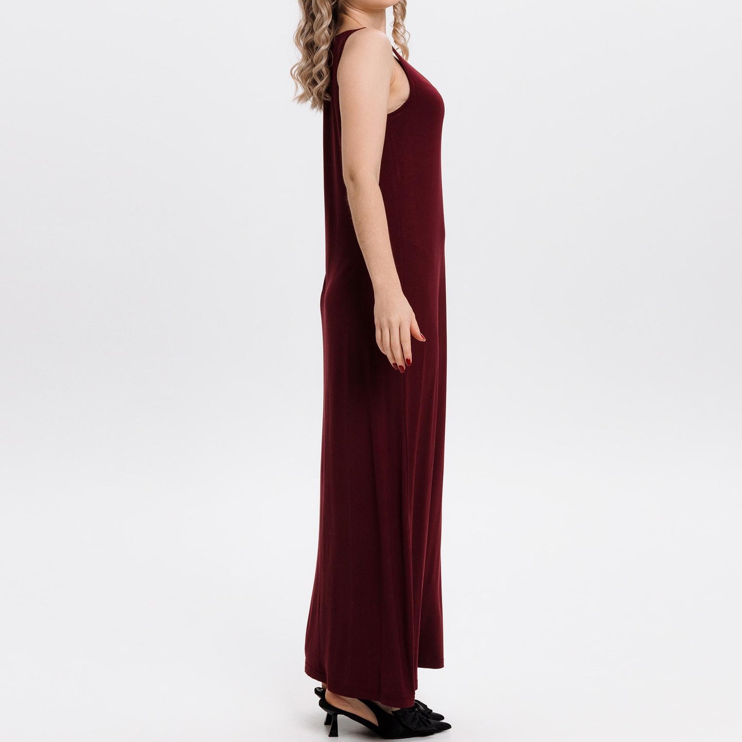 Summer Maxi Dress Pattern | Volume Straight Dress | XS–XXL (US 2–12 / EU 34–44)