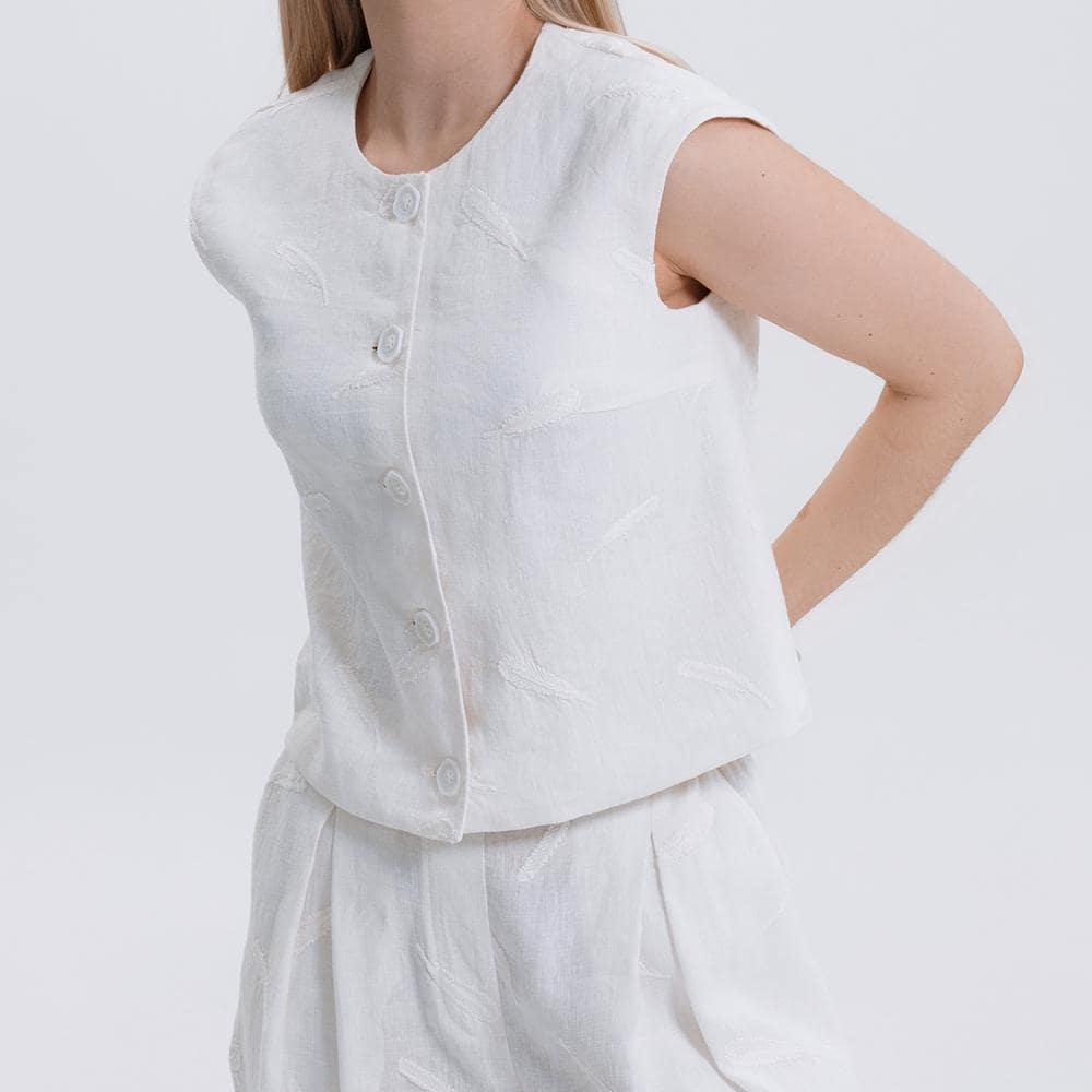 ✨ Button Top Sewing Pattern | Top | XS–XXL (US 2–12 / EU 34–44)