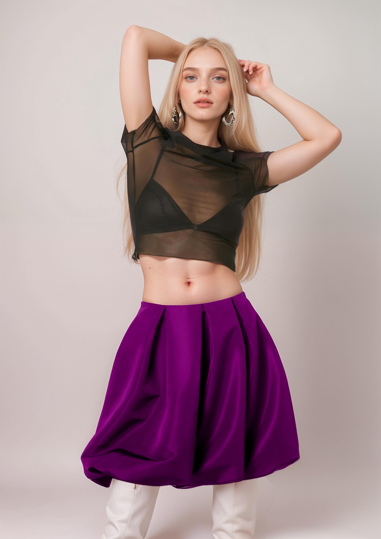 Bubble Skirt Pattern | Mini Balloon Skirt | XS–2XL (US 6–16 / EU 34–48)