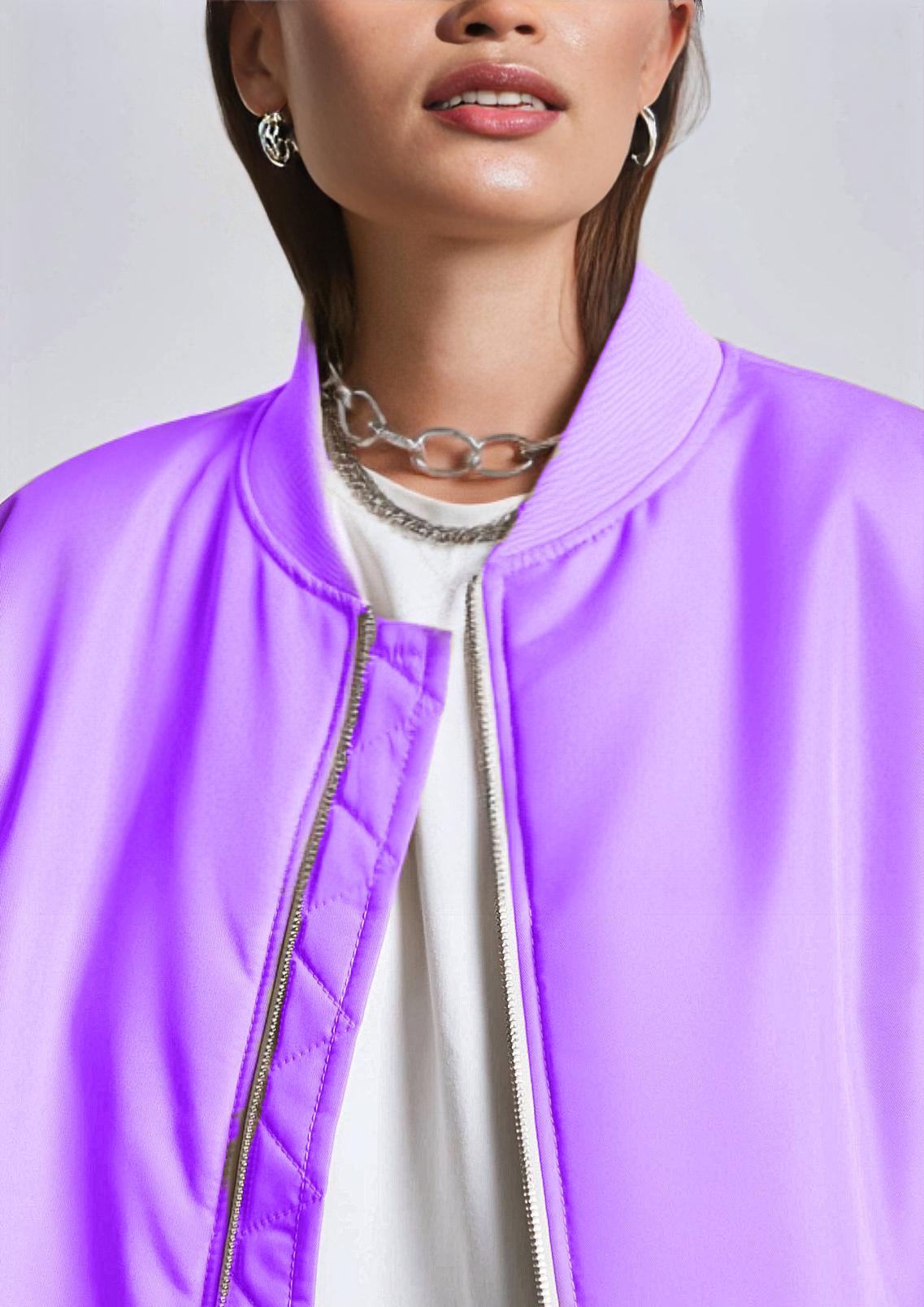 Bomber jacket women pdf sewing pattern | XS-XXL | easy digital pdf | beginner friendly | outerwear pattern | Jacket sewing pattern