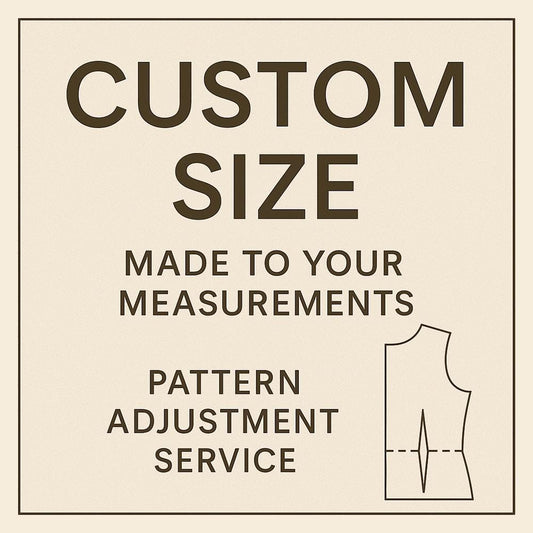 Custom-size PDF Sewing Pattern Service