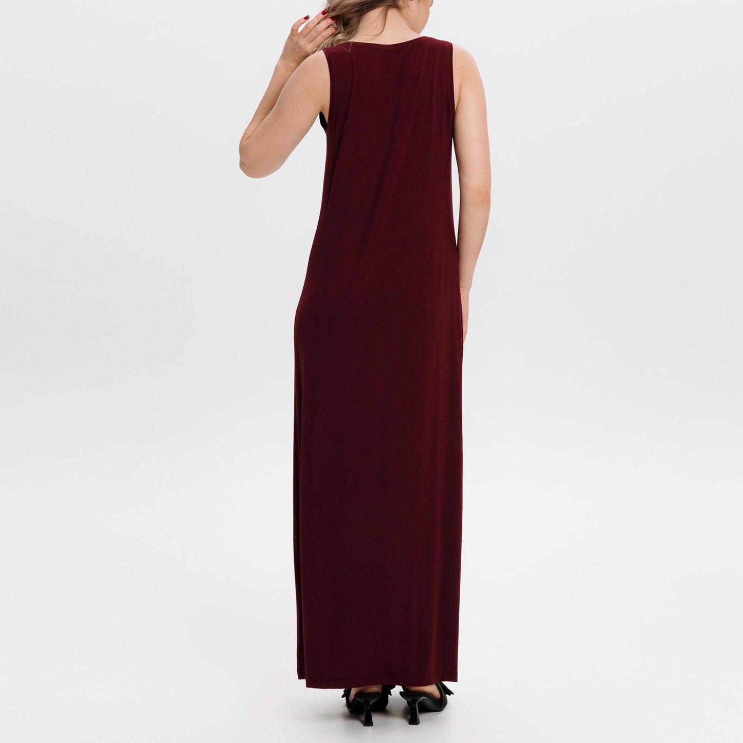 Summer Maxi Dress Pattern | Volume Straight Dress | XS–XXL (US 2–12 / EU 34–44)