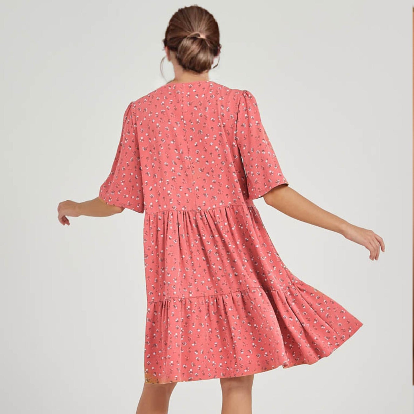 Summer A-Line Dress Pattern with Ruffles | Dress | XS–XXL (US 6–16 / EU 34–44)