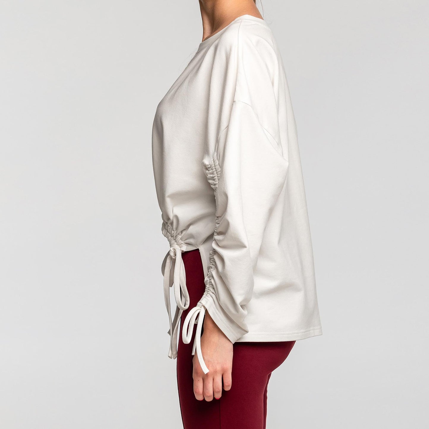 Sweatshirt Sewing Pattern | Anorak with Gathers | Summer Longsleeve | XS-XXL