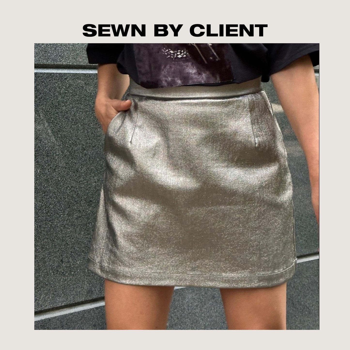 Summer Mini Skirt-Shorts Sewing Pattern | A-Line Skirt with Shorts | US 6-16
