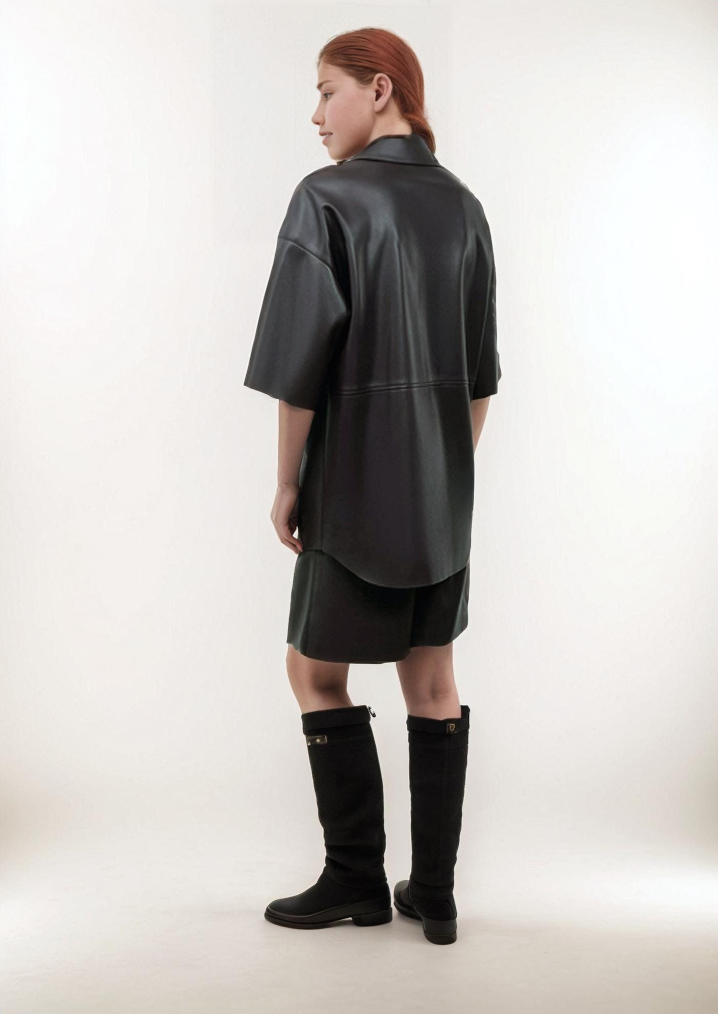 Leather Shirt Pattern | Shirt | XS–2XL (US 6–16 / EU 34–48)