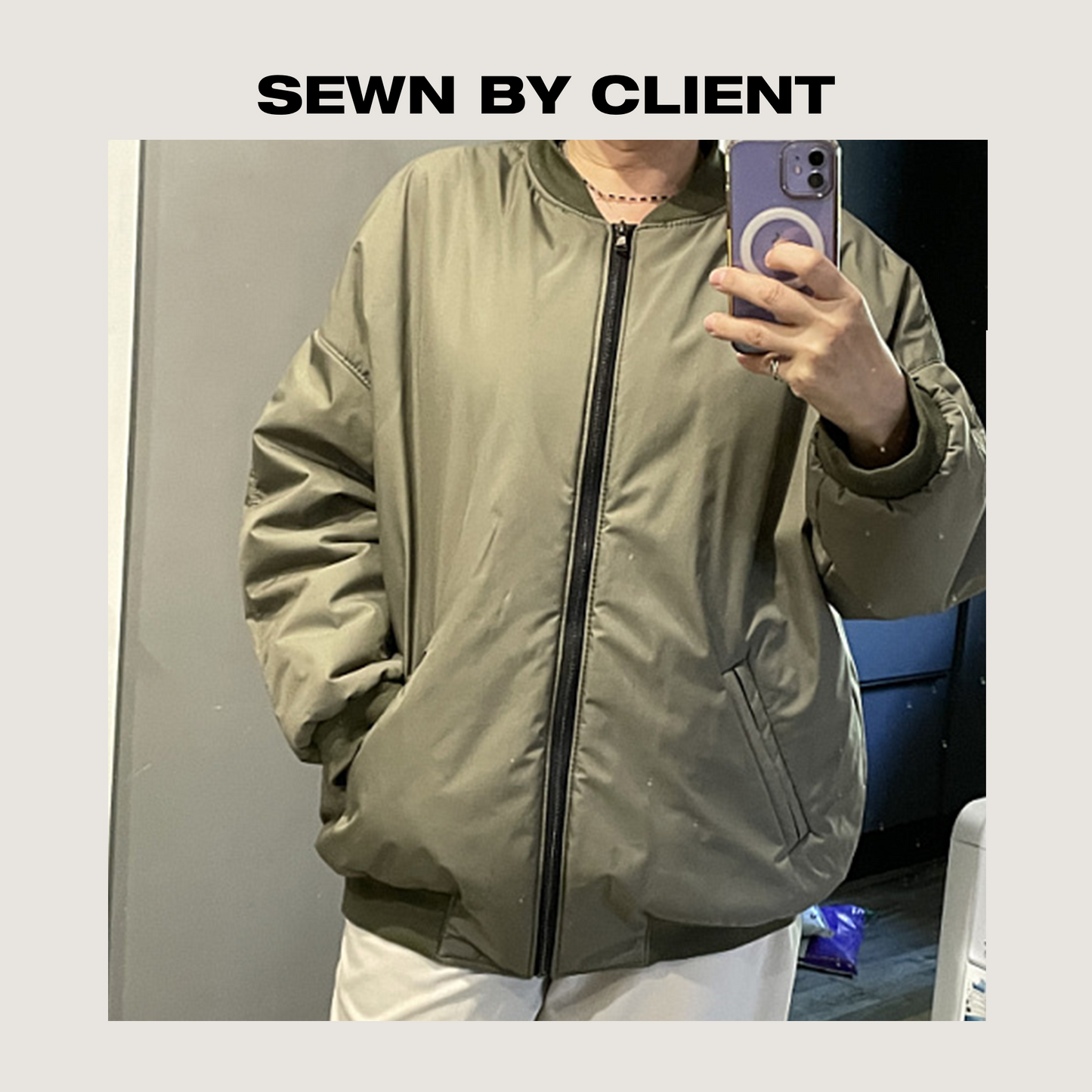 Bomber Renata - PDF sewing pattern
