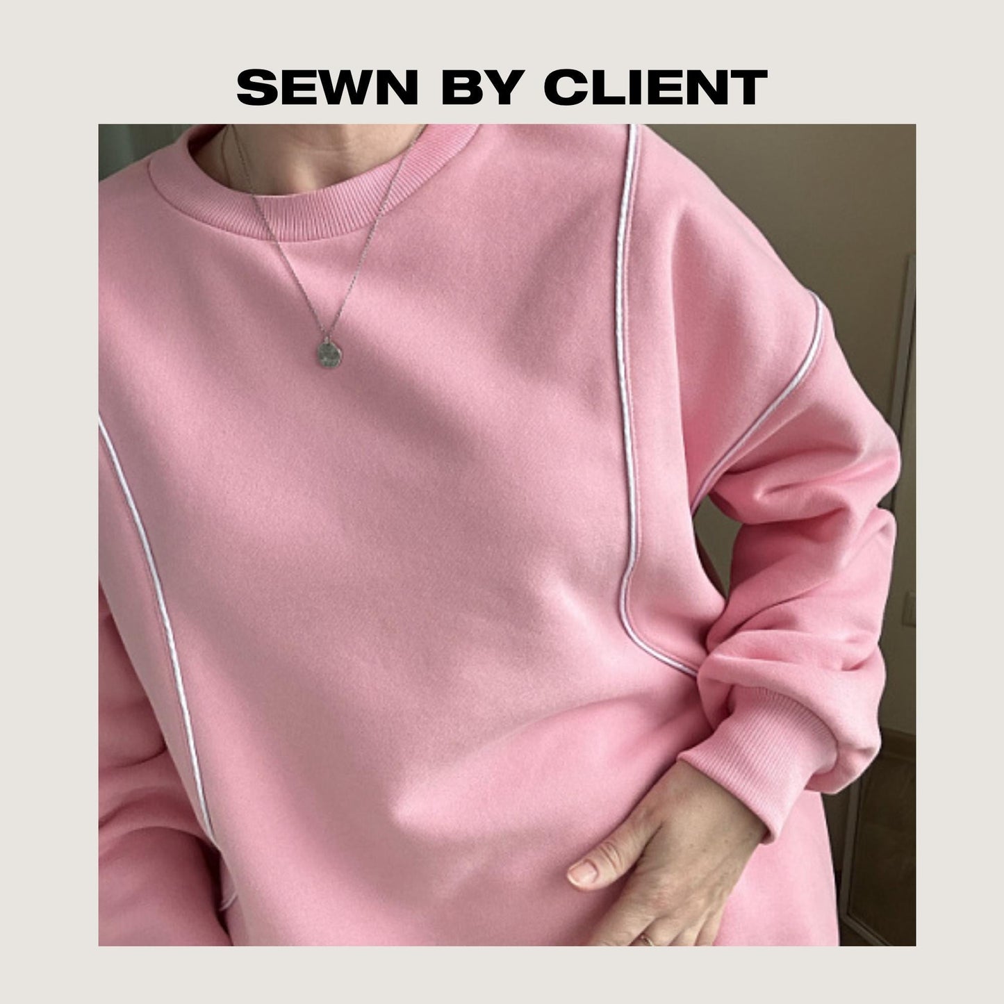 Oversized Hoodie Sewing Pattern | Sweatshirt | XS–XXL (US 6–16 / EU 34–44)