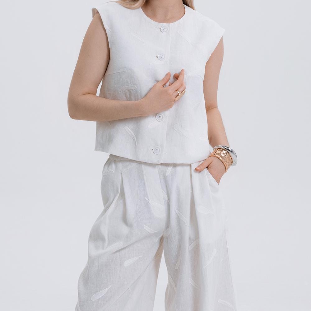 ✨ Button Top Sewing Pattern | Top | XS–XXL (US 2–12 / EU 34–44)