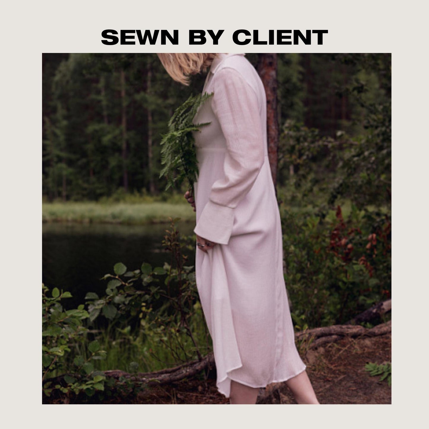 Semi-Fitted Dress Sewing Pattern | Turn-Down Collar Dress | A-Line Dress | US 6-16