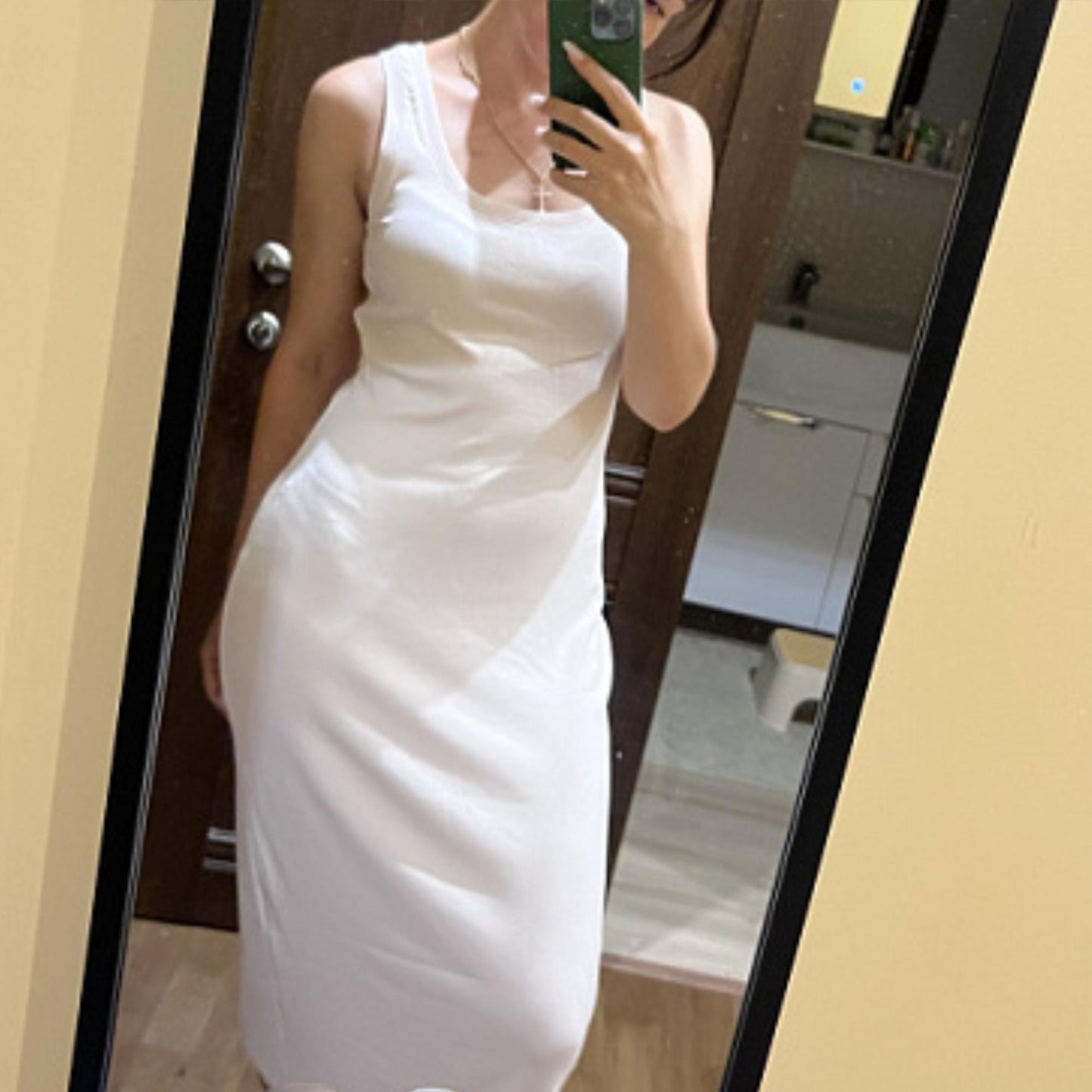 Fitted Knit Midi Dress Pattern | Dress | XS–2XL (US 6–16 / EU 34–44)