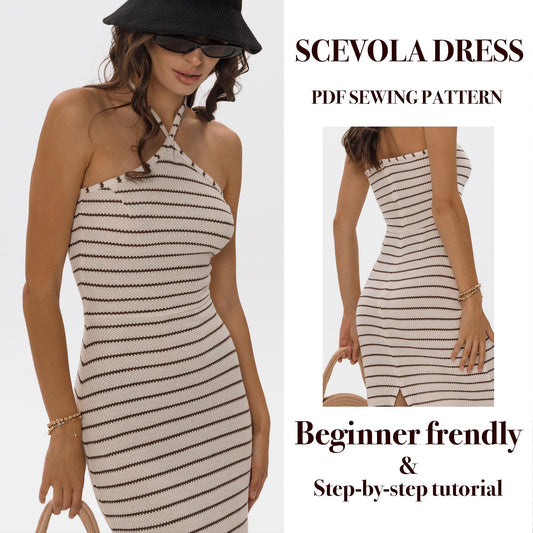 Knitted Sundress Pattern | Dress | XS–XXL (US 2–12 / EU 34–44)