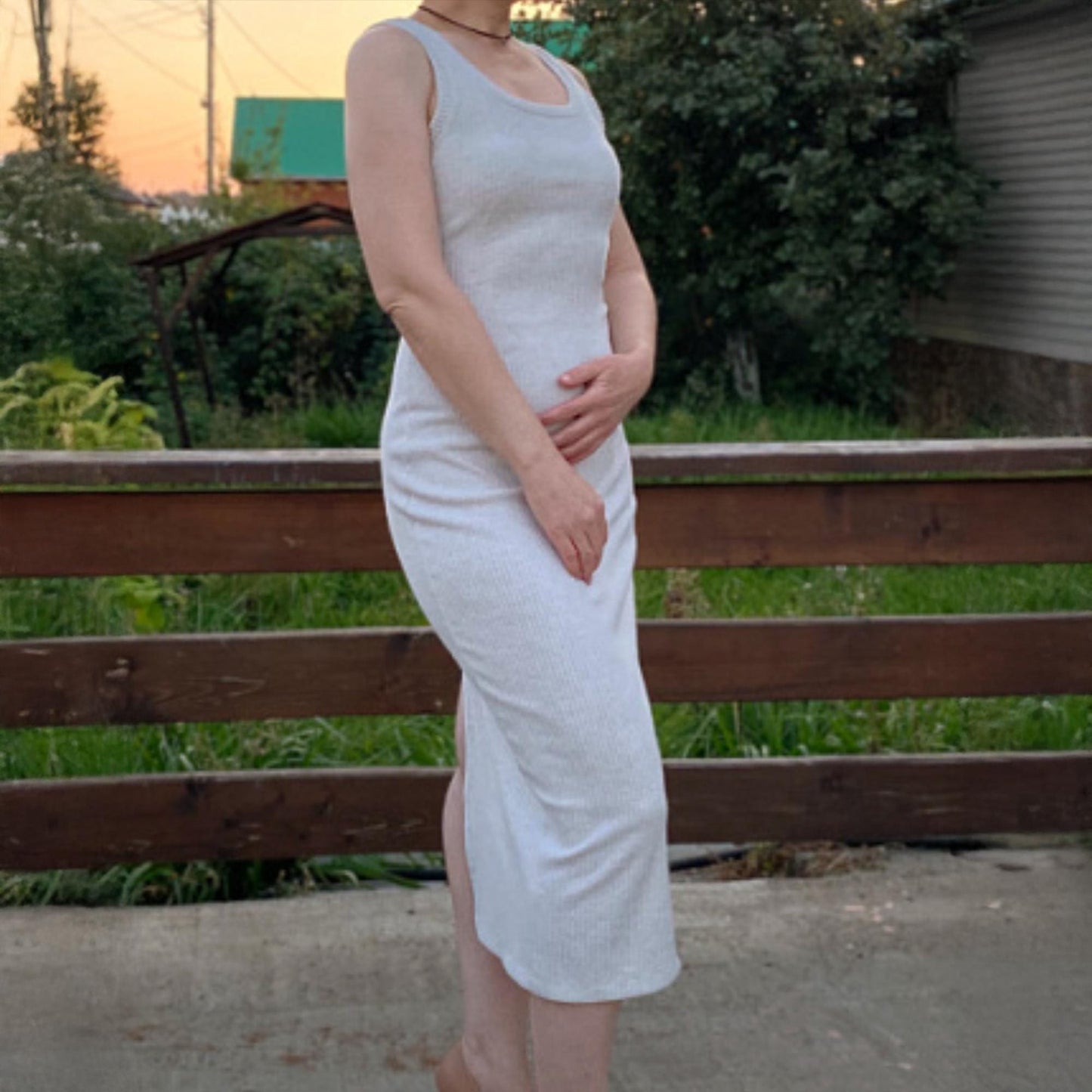 Fitted Knit Midi Dress Pattern | Dress | XS–2XL (US 6–16 / EU 34–44)