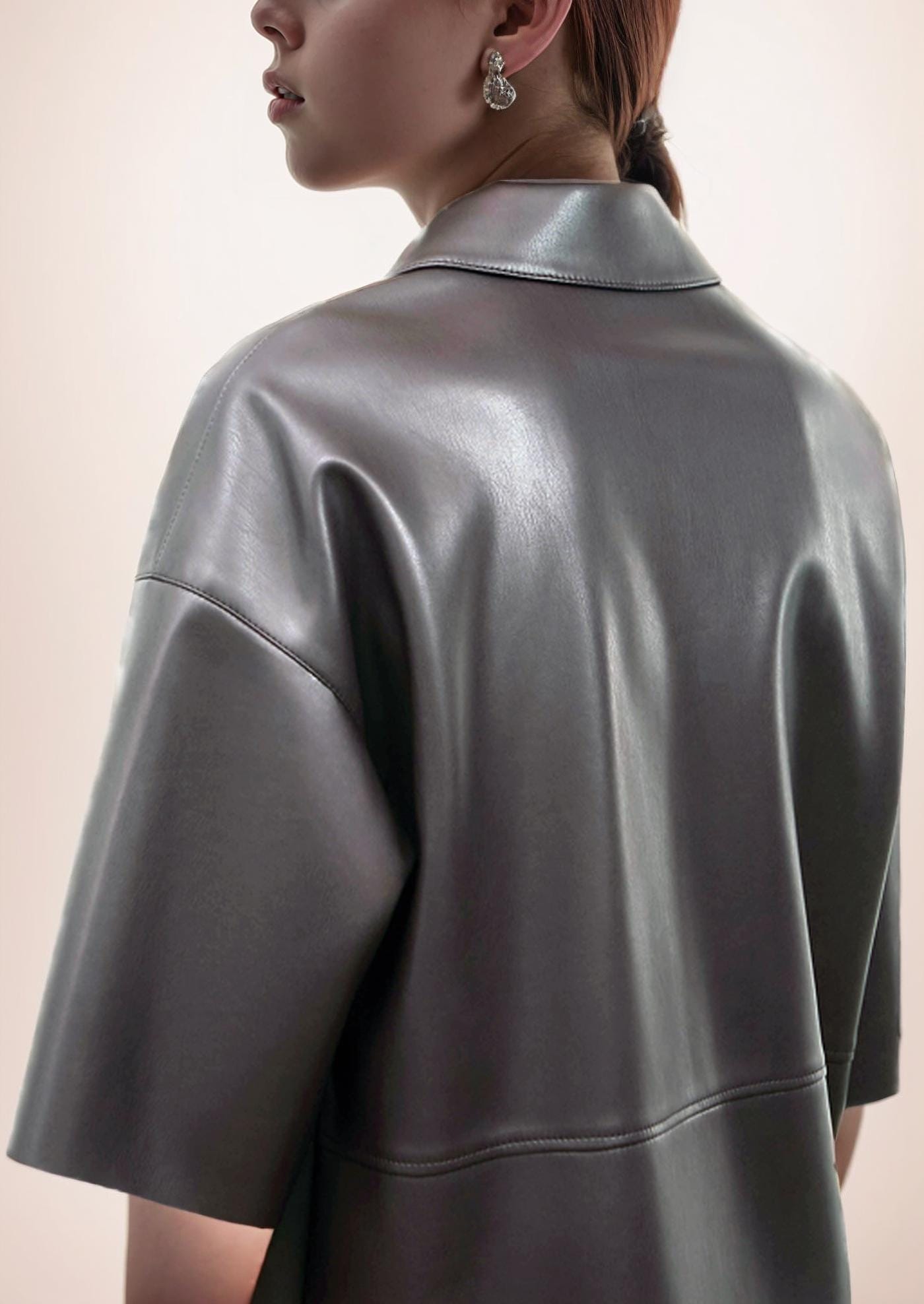 Leather Shirt Pattern | Shirt | XS–2XL (US 6–16 / EU 34–48)