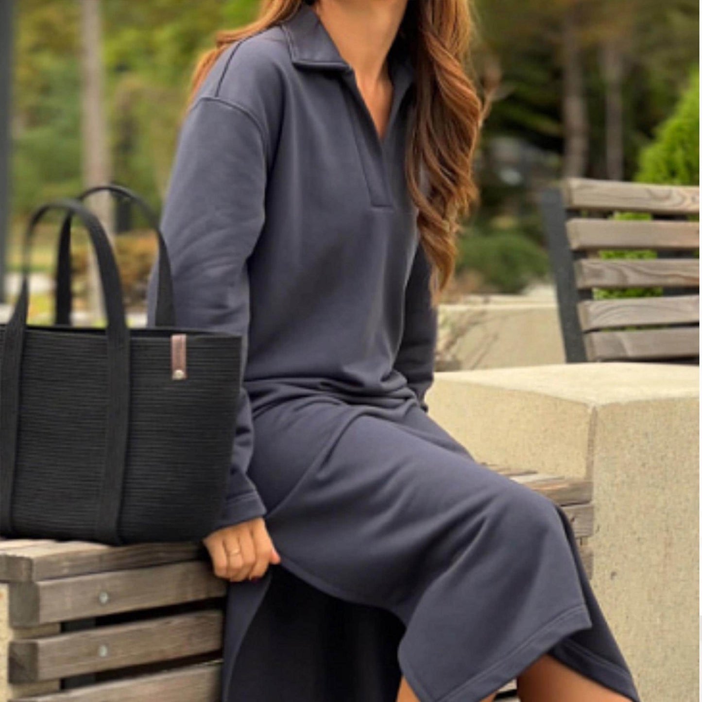 Parma Dress Sewing Pattern | Elegant V-Neck Dress | US 6-16