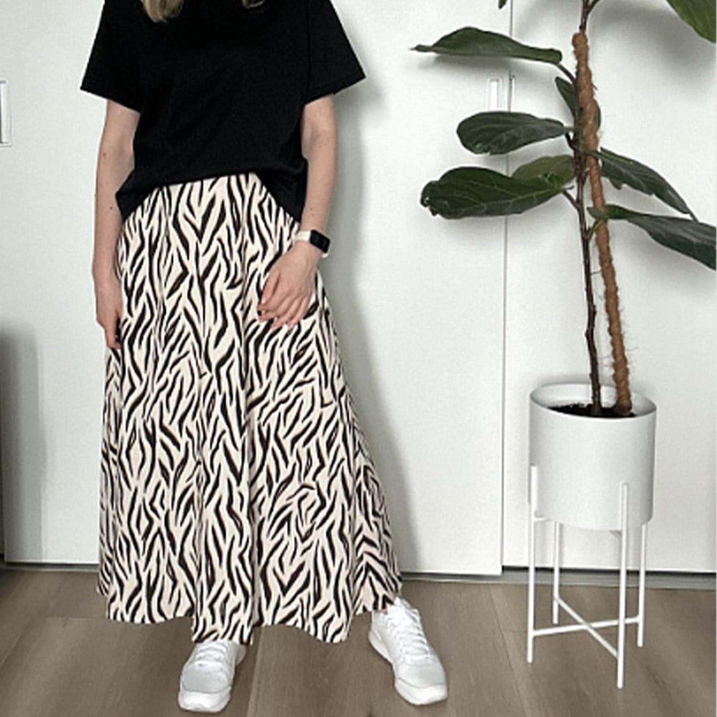 High Waist A-Line Skirt Pattern | Skirt | XS–XXL (US 6–16 / EU 34–44)