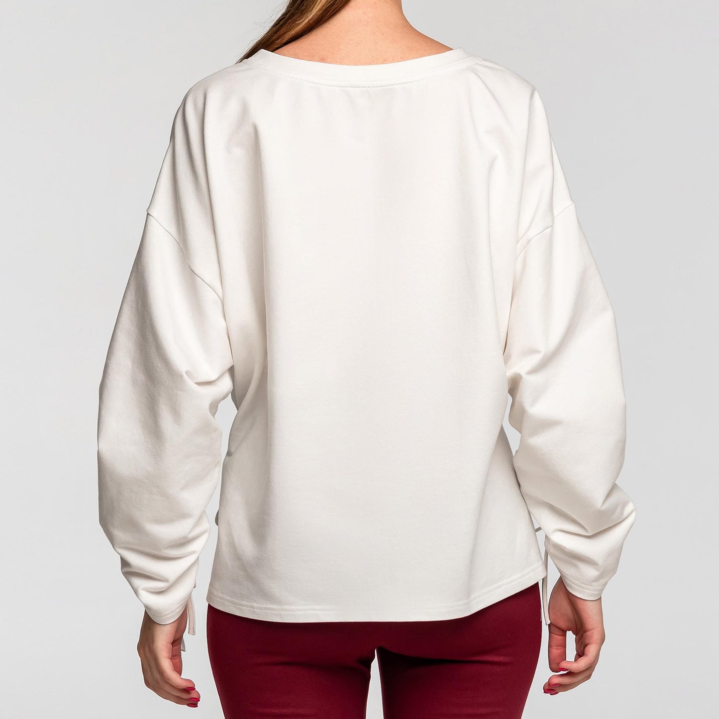 Sweatshirt Sewing Pattern | Anorak with Gathers | Summer Longsleeve | XS-XXL