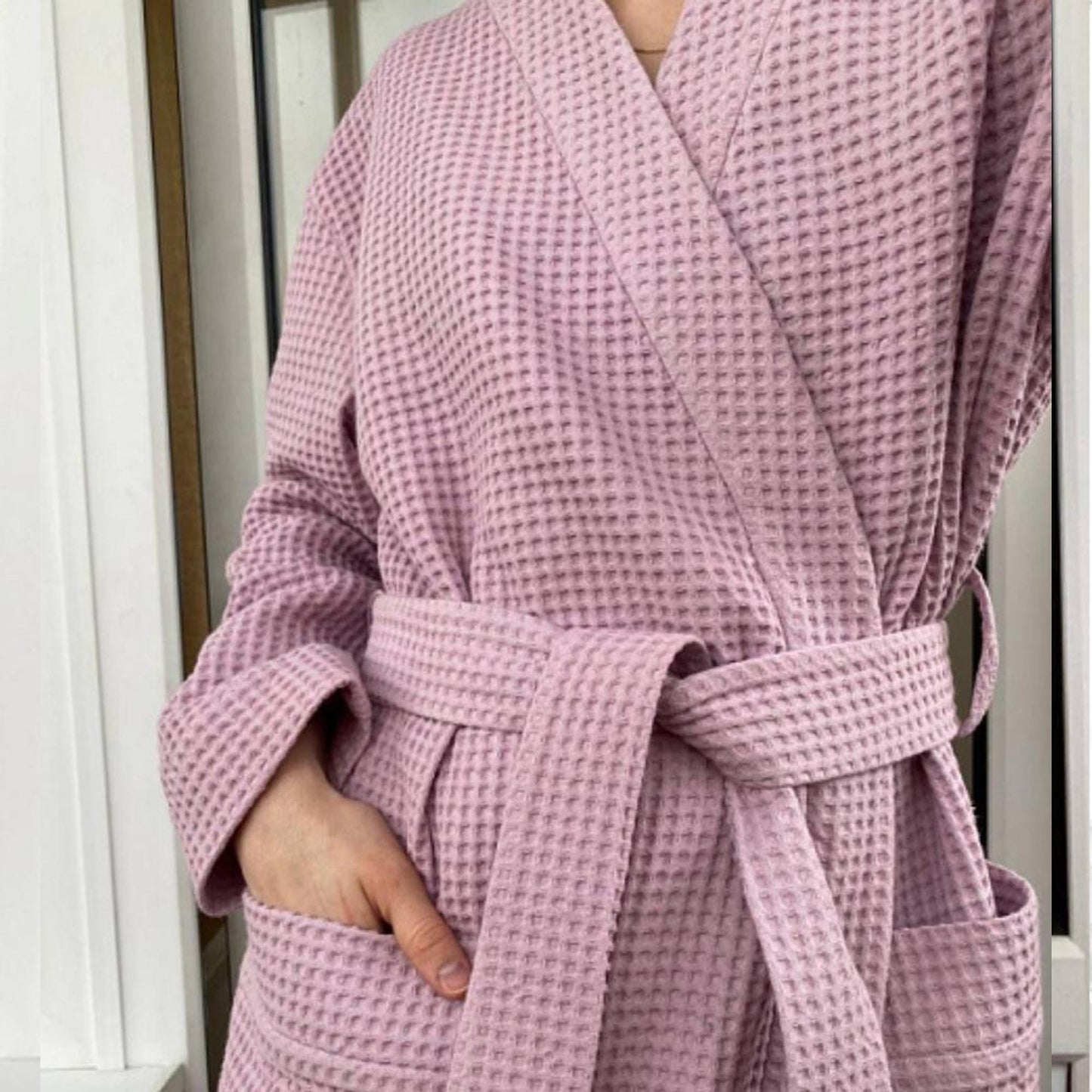 Kimono Long Robe Sewing Pattern | Wrap Robe for Women | Sleep &amp; Bathrobe | XS-XXL
