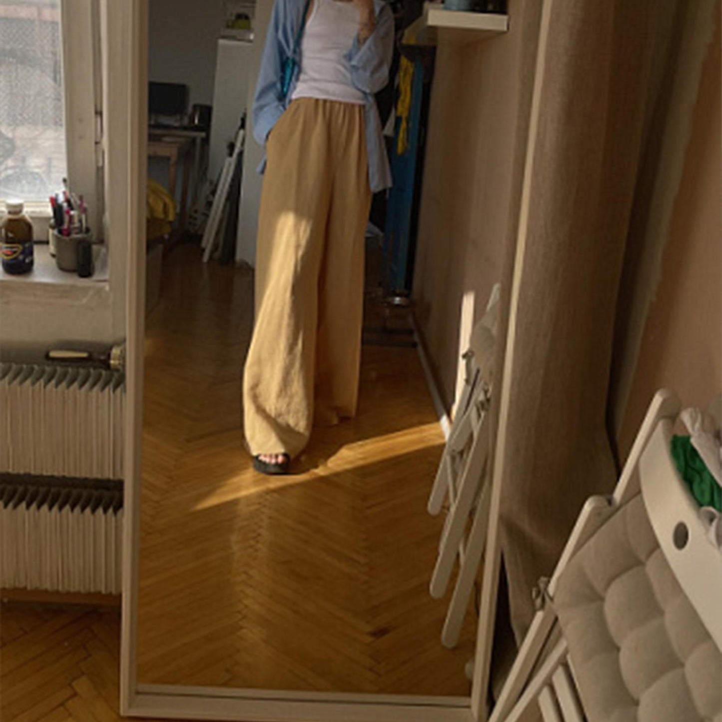 Wide-Leg Trousers Sewing Pattern | Straight Silhouette | XS-XXL