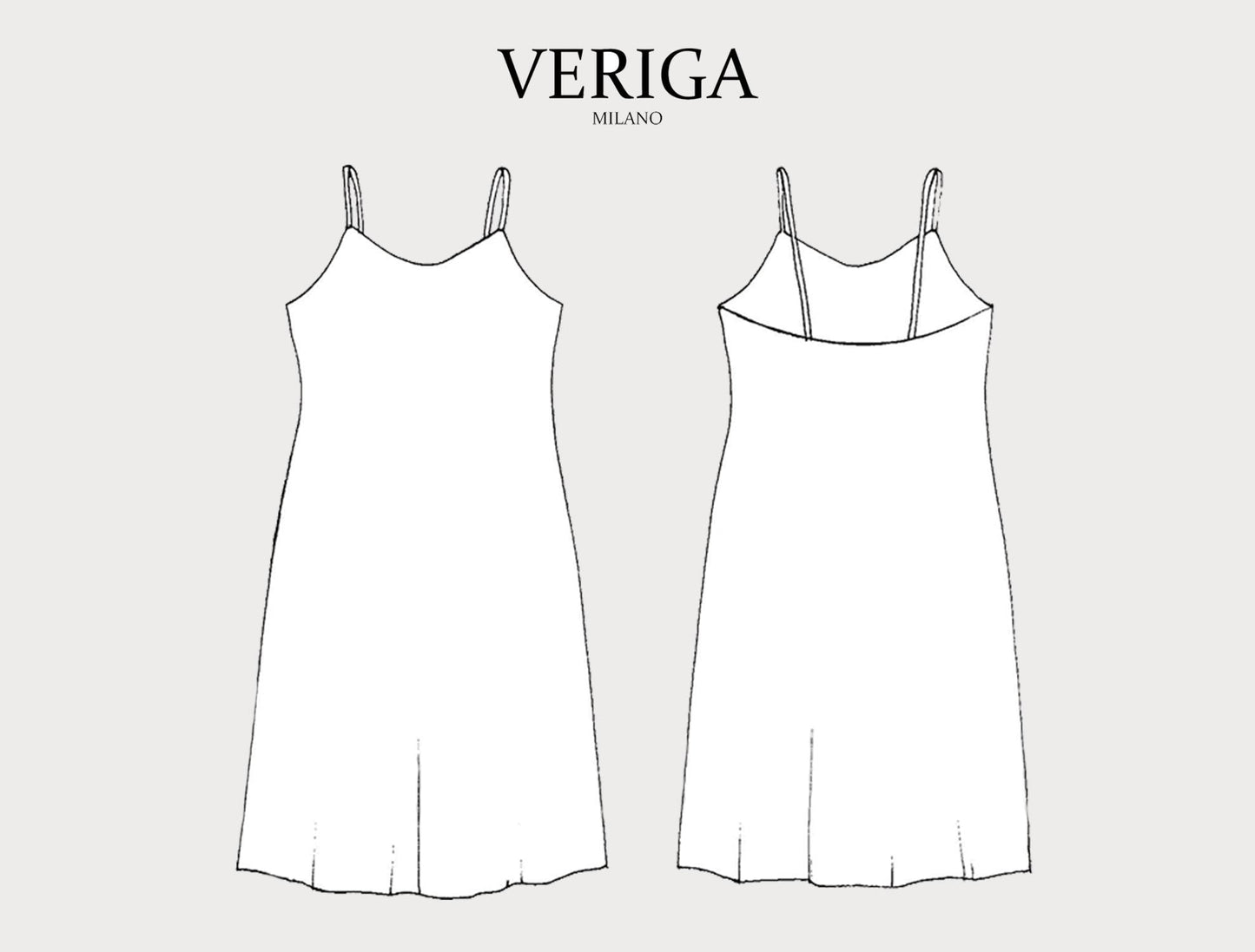Slip Dress Pattern –  Bridesmaid & Summer Dress Pattern