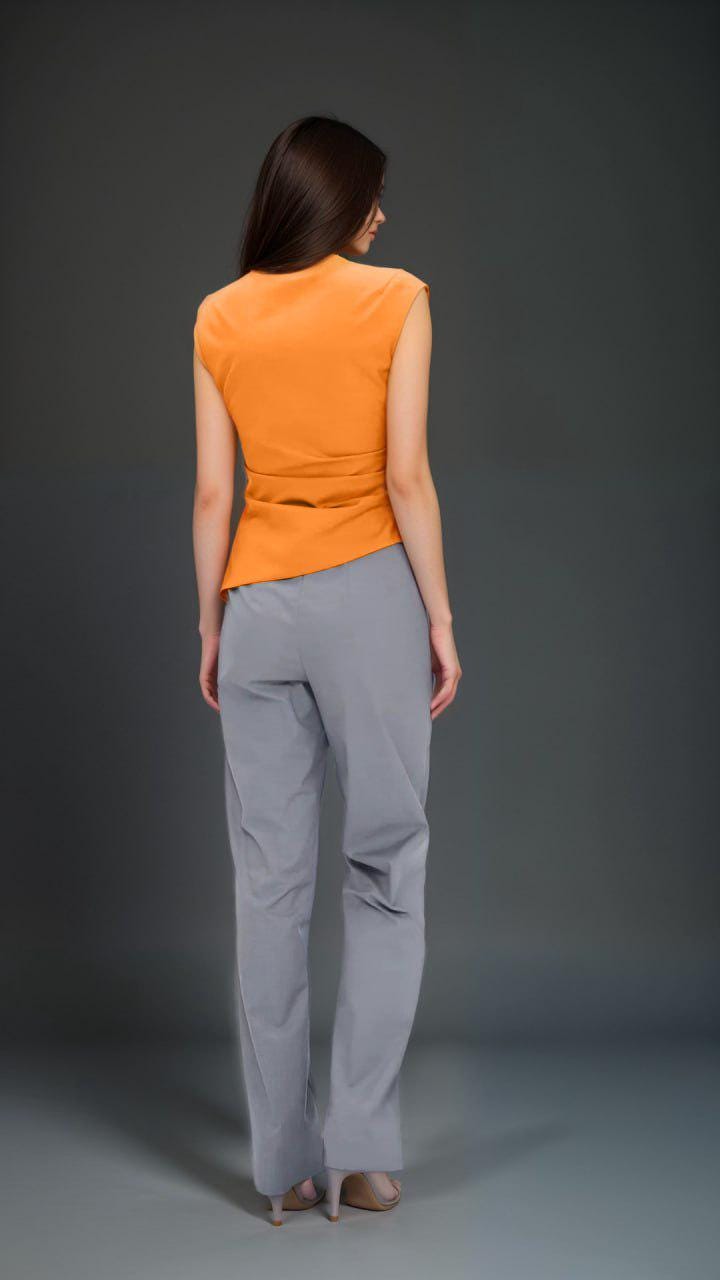 Pleated Top Sewing Pattern –  Draped Summer Top PDF Pattern