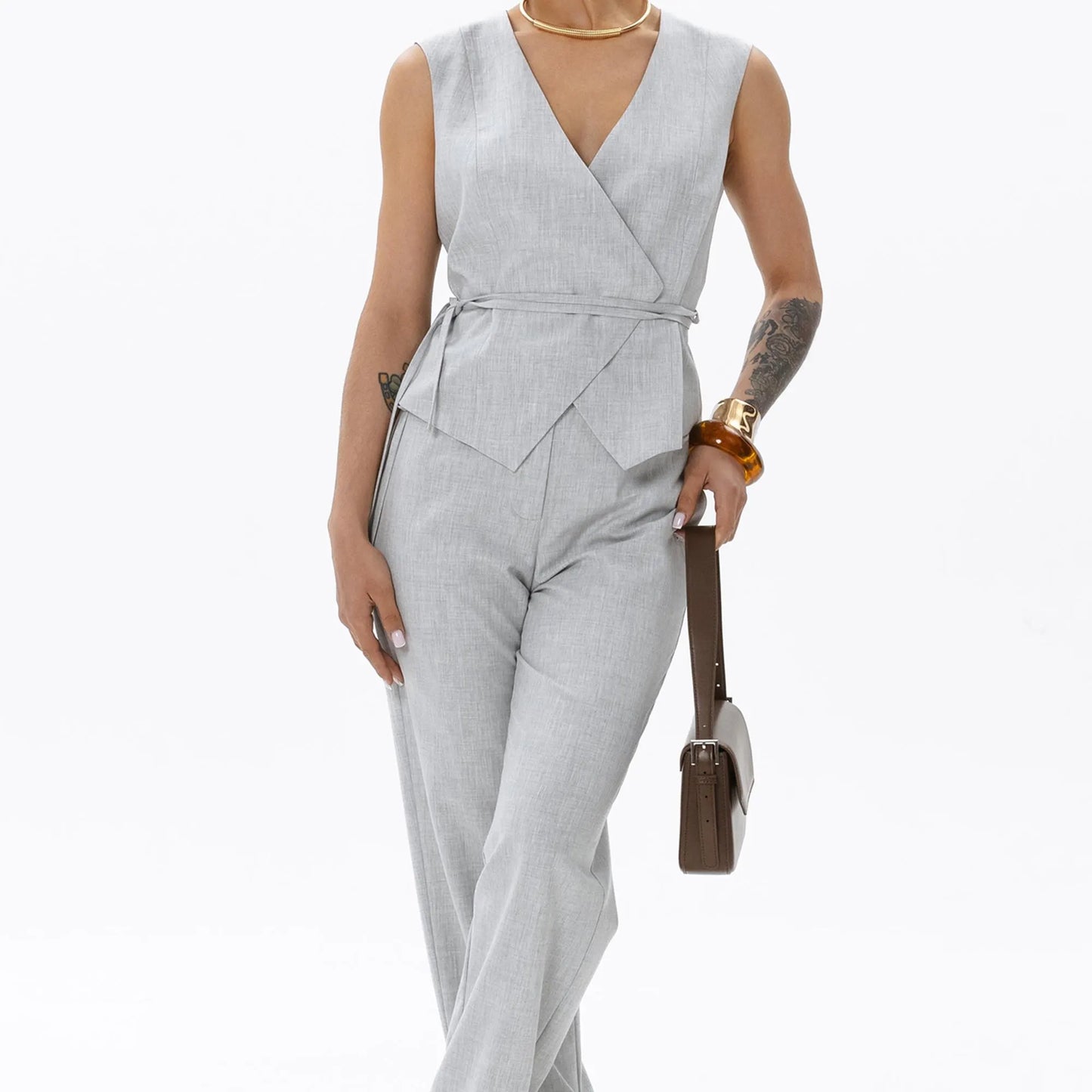 Women's Classic Vest Sewing Pattern | Summer Vest pattern | DIY Tailored Vest pdf | Women Waistcoat Jacket | Plotter, USletter, A4 | XS-XXL